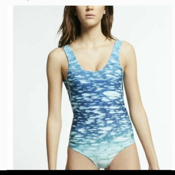 NWT CLARK 🐟UNDERWATER 🎣HURLEY 🐠 SWIMSUIT 🩱 BATHING SUIT 🫶🏼SMALL - Picture 3 of 12